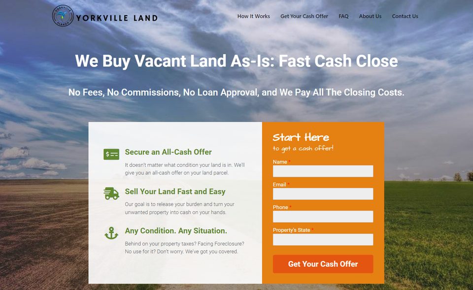 Yorkville Land website